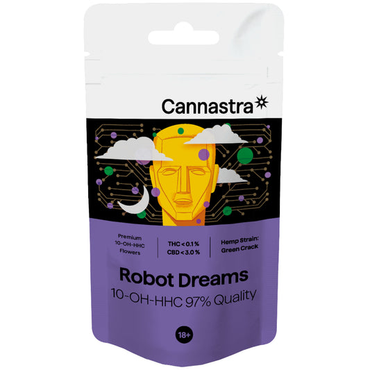🤖 Robot Dreams (Green Crack) – zesty buzz, functional flow, soft uplift