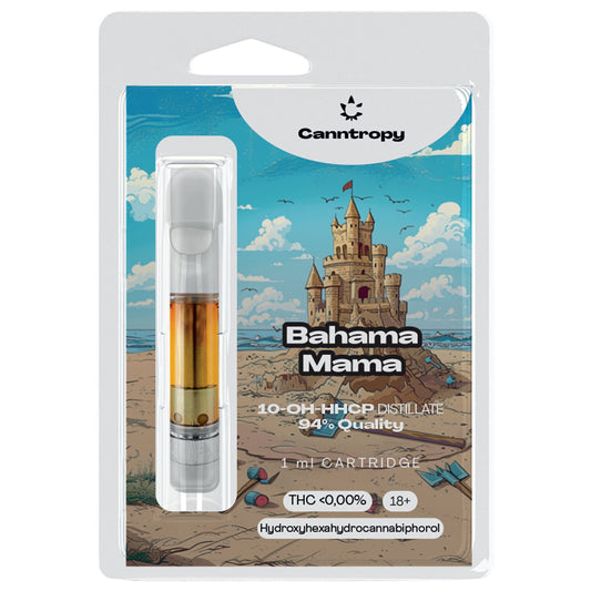 Bahama Mama 10‑OH‑HHCP cart 🌺 tropical calm – Canntropy 1ml refill