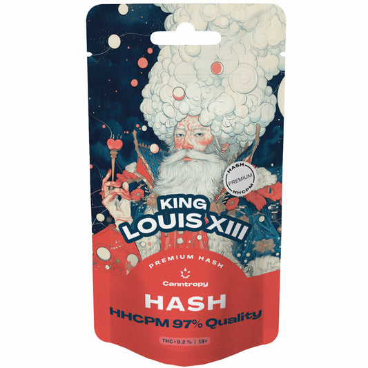 👑 HHCPM hash – King Louis XIII profile – rich, gassy, deep drop