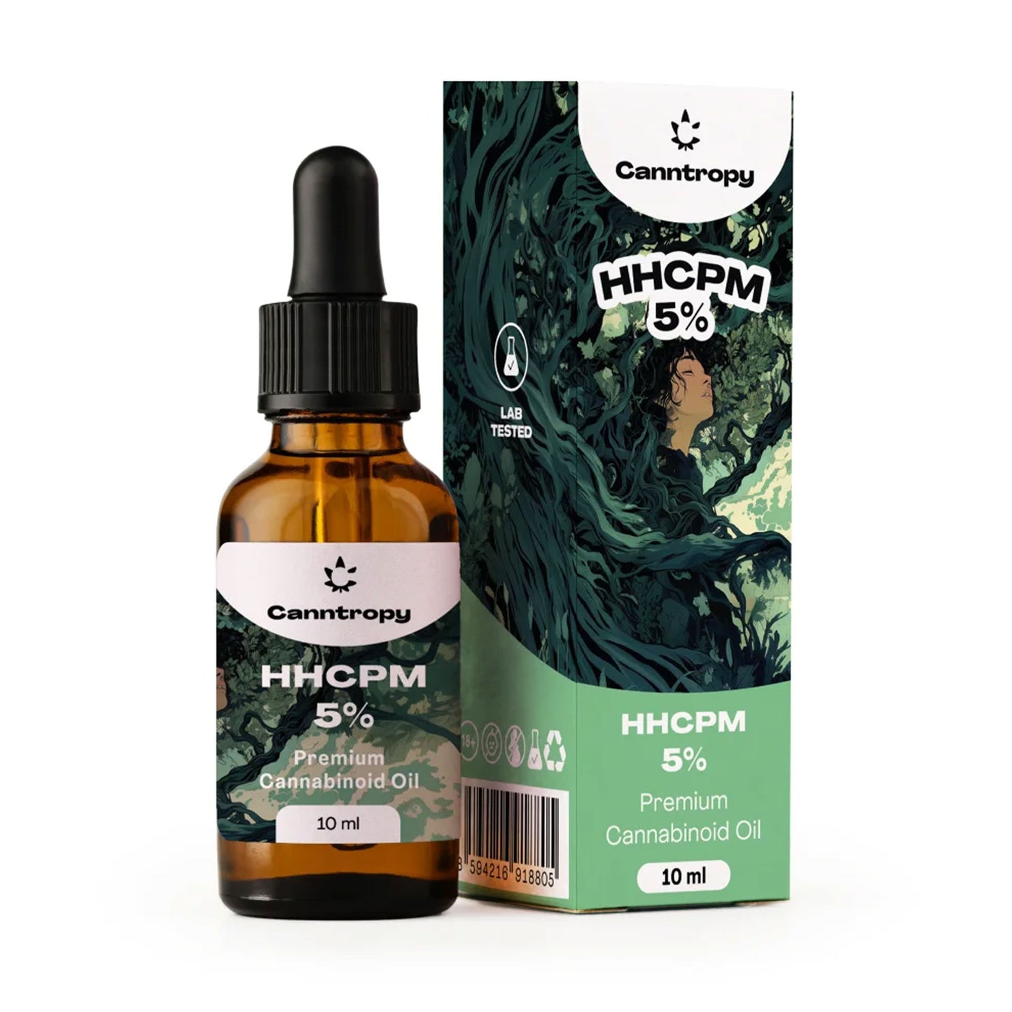 Canntropy HHCPM oil 🌌 5% 500mg – long-release calm in 10ml dropper – zero THC