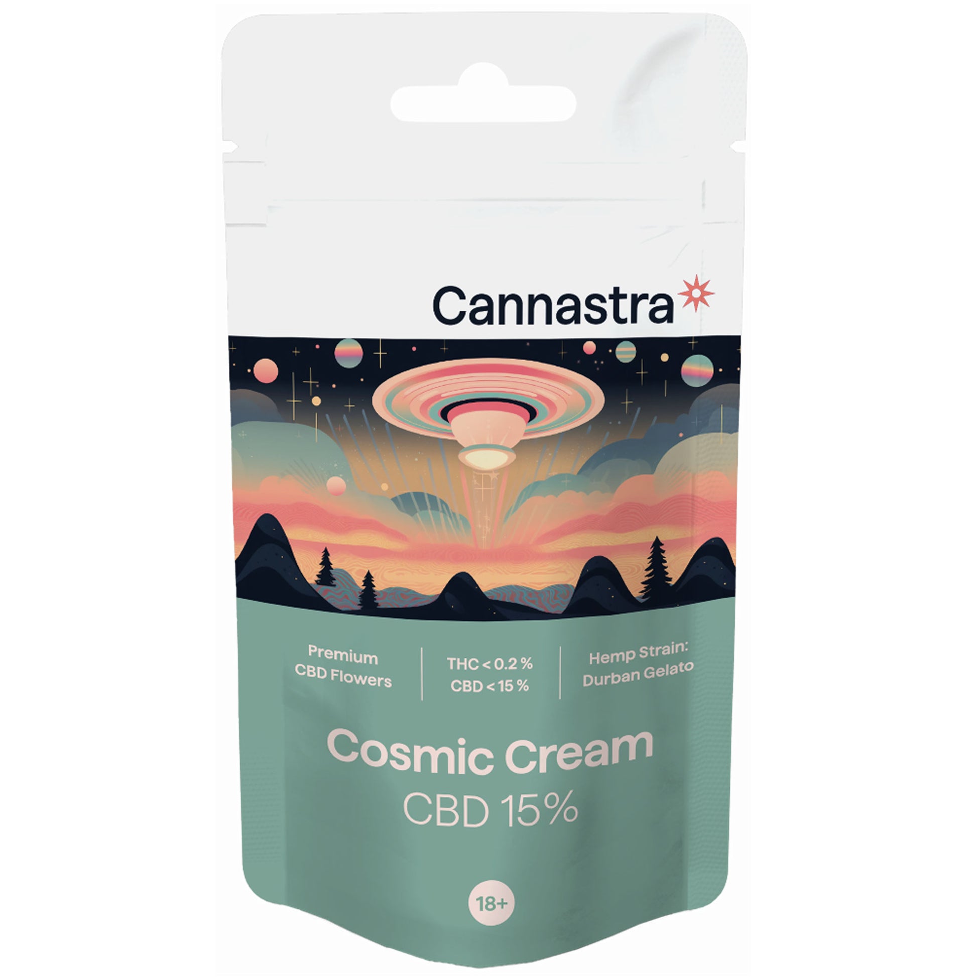 Cannastra CBD Flower – 1g – Black Hole Berries / Cosmic Cream / Meteor Milkshake – calming, flavour-rich hemp