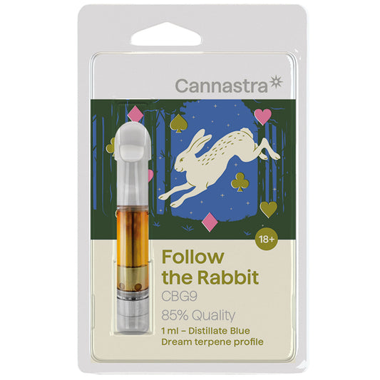 Cannastra CBG9 vape cartridge ⚙️ 85% blend – focused calm and clarity – 1ml 510 thread