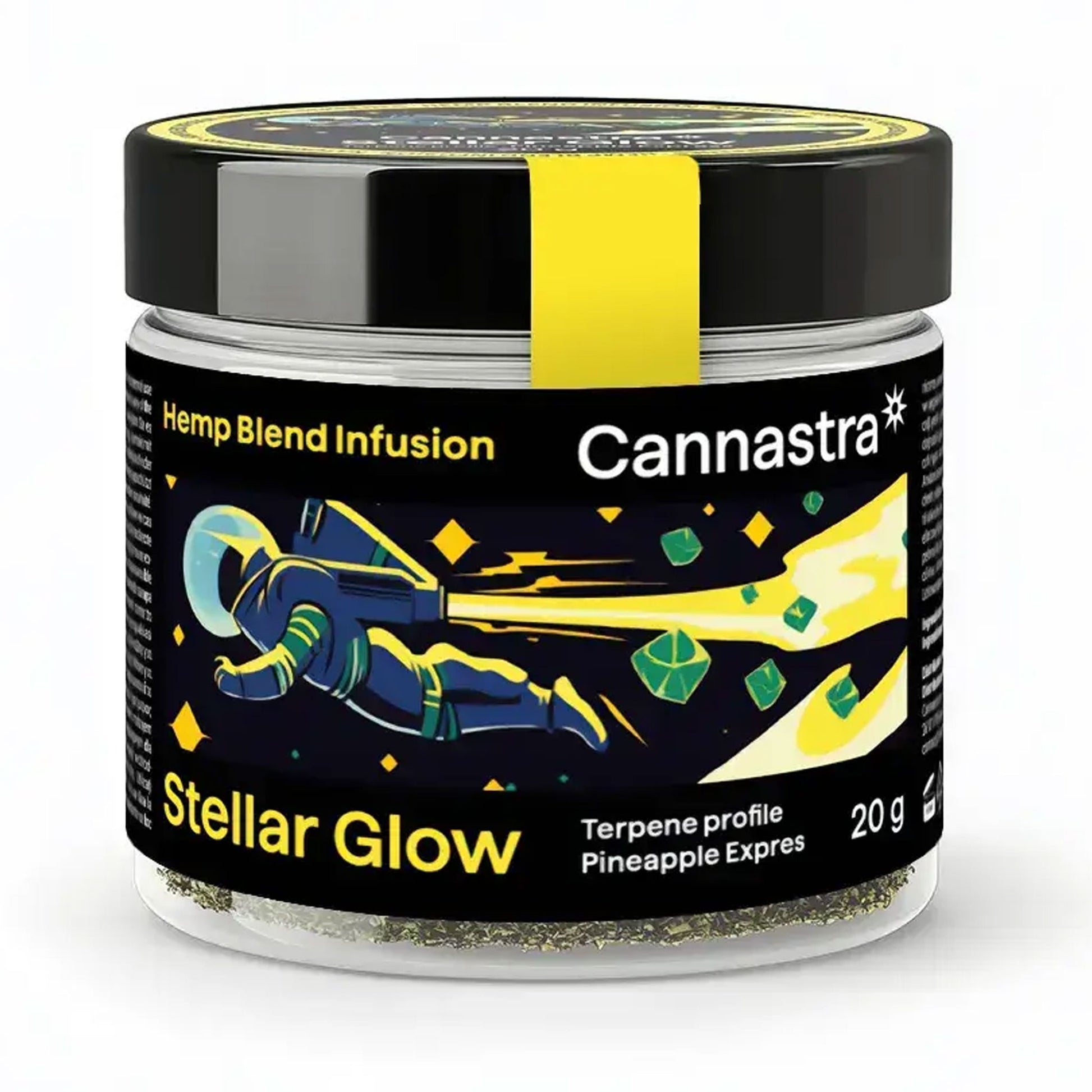 Grinded hemp leaf – Pineapple Express – bright, tropical, creative lift