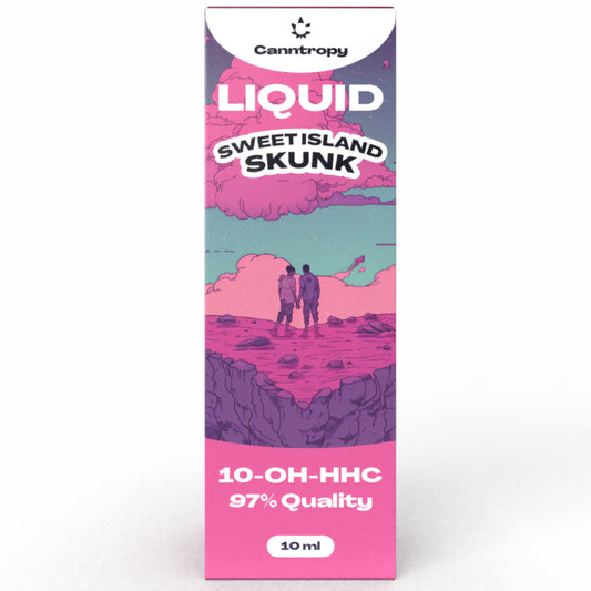 Canntropy 10‑OH‑HHC liquid 🍍 Sweet Island Skunk – tropical terp blend – 97% quality – 10ml vape refill