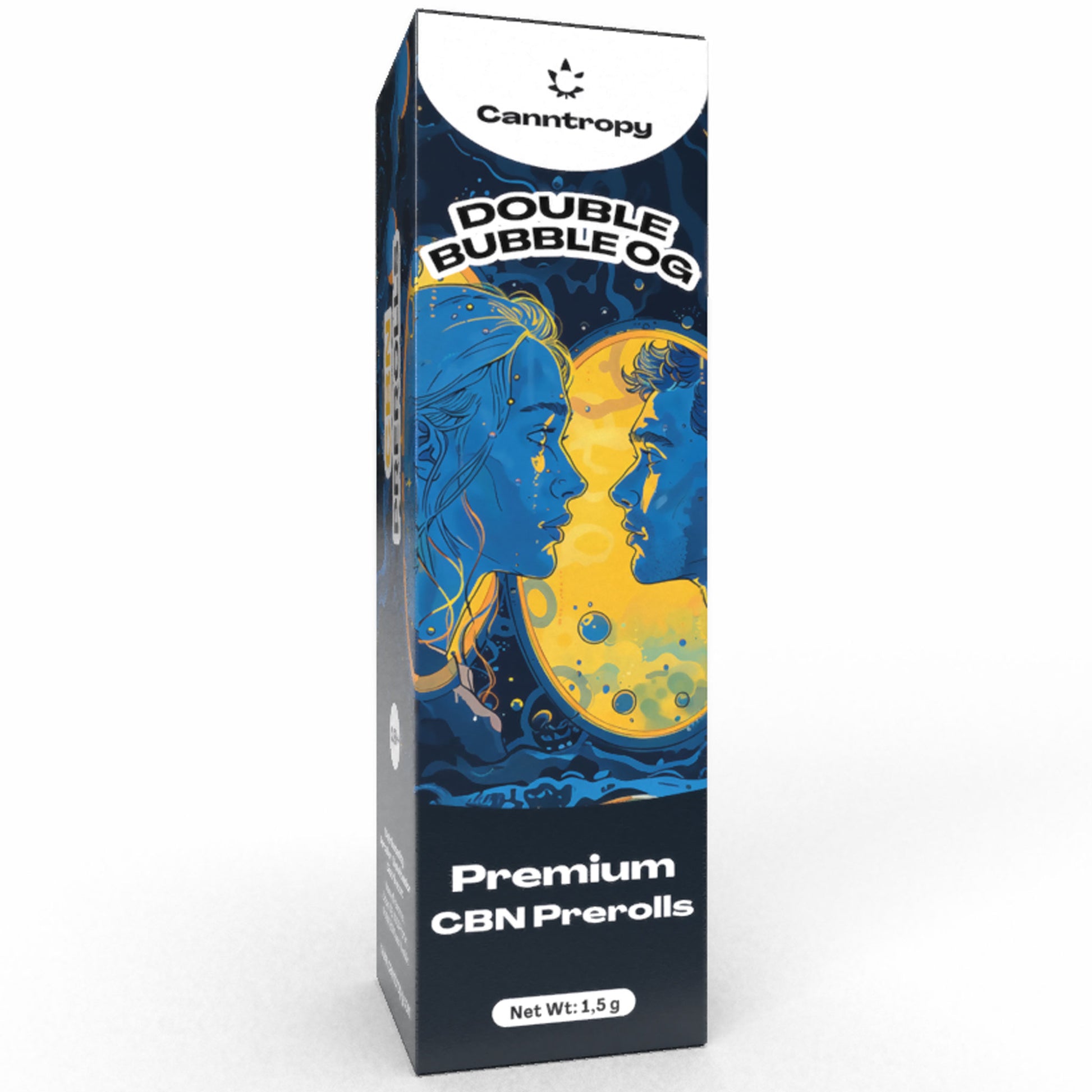 Canntropy CBN preroll – Double Bubble OG – 1.5g infused joint – 20% legal UK weed alternative