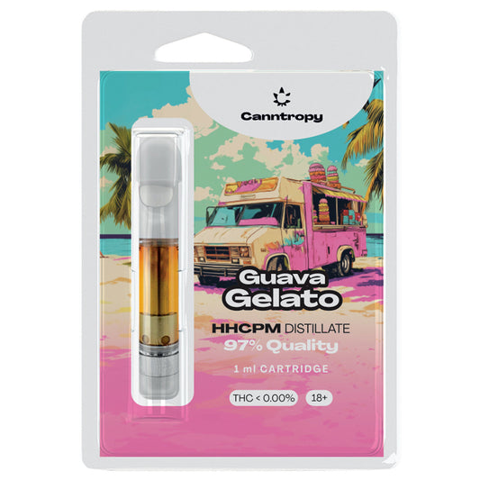 Canntropy HHCPM vape cartridge 💨 97% quality – grounded calm and clean force – 1ml 510 thread