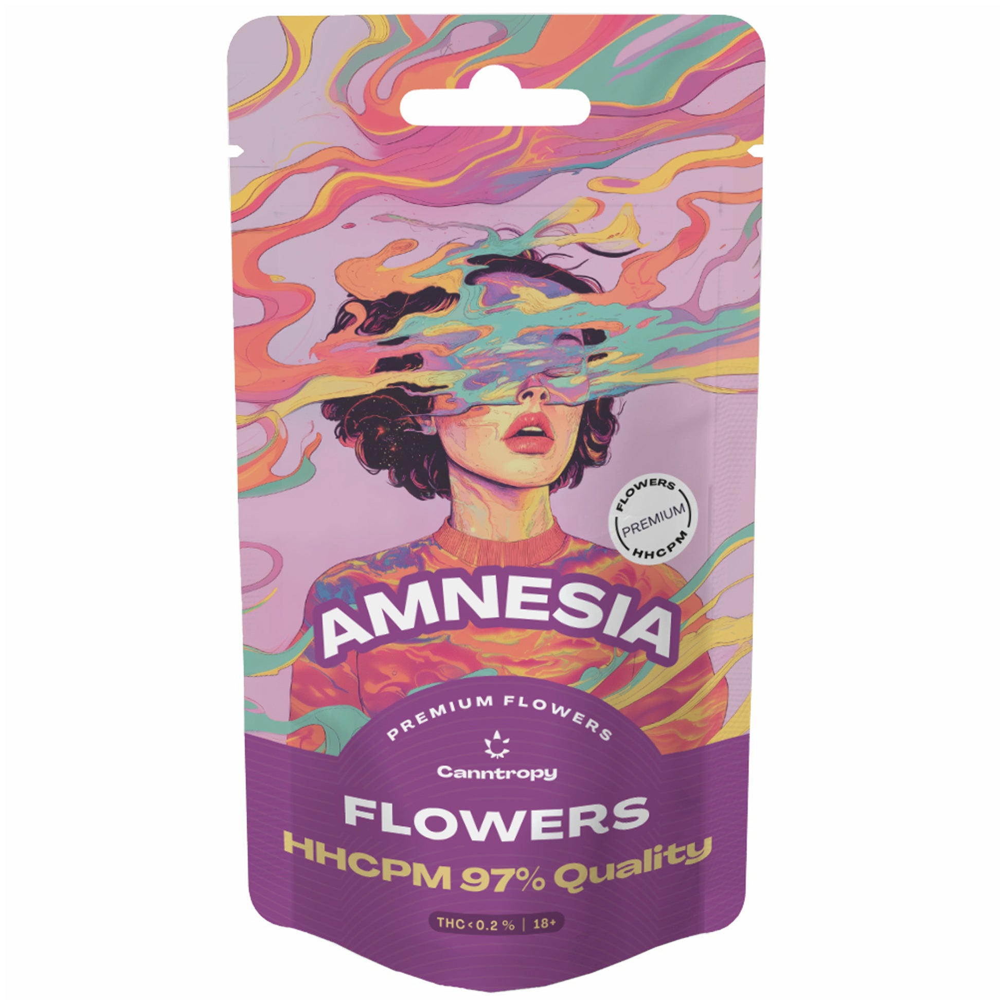 HHCPM Flower – Amnesia blend – 1g pouch from Canntropy