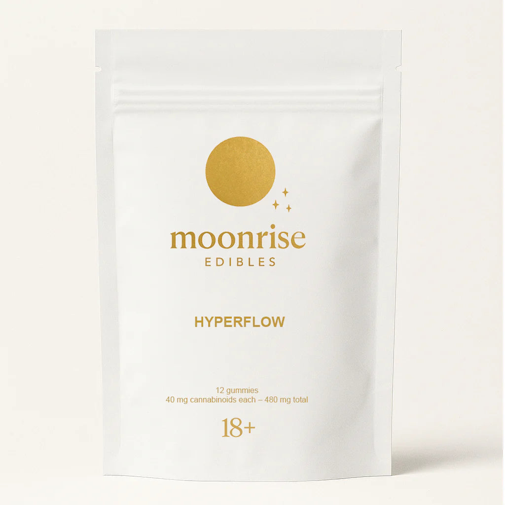 Moon Rise Hyperflow Edibles | 6 Pieces · 240 mg Total | Vibe Supply