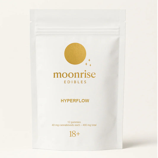 Moon Rise Hyperflow Edibles | 6 Pieces · 240 mg Total | Vibe Supply
