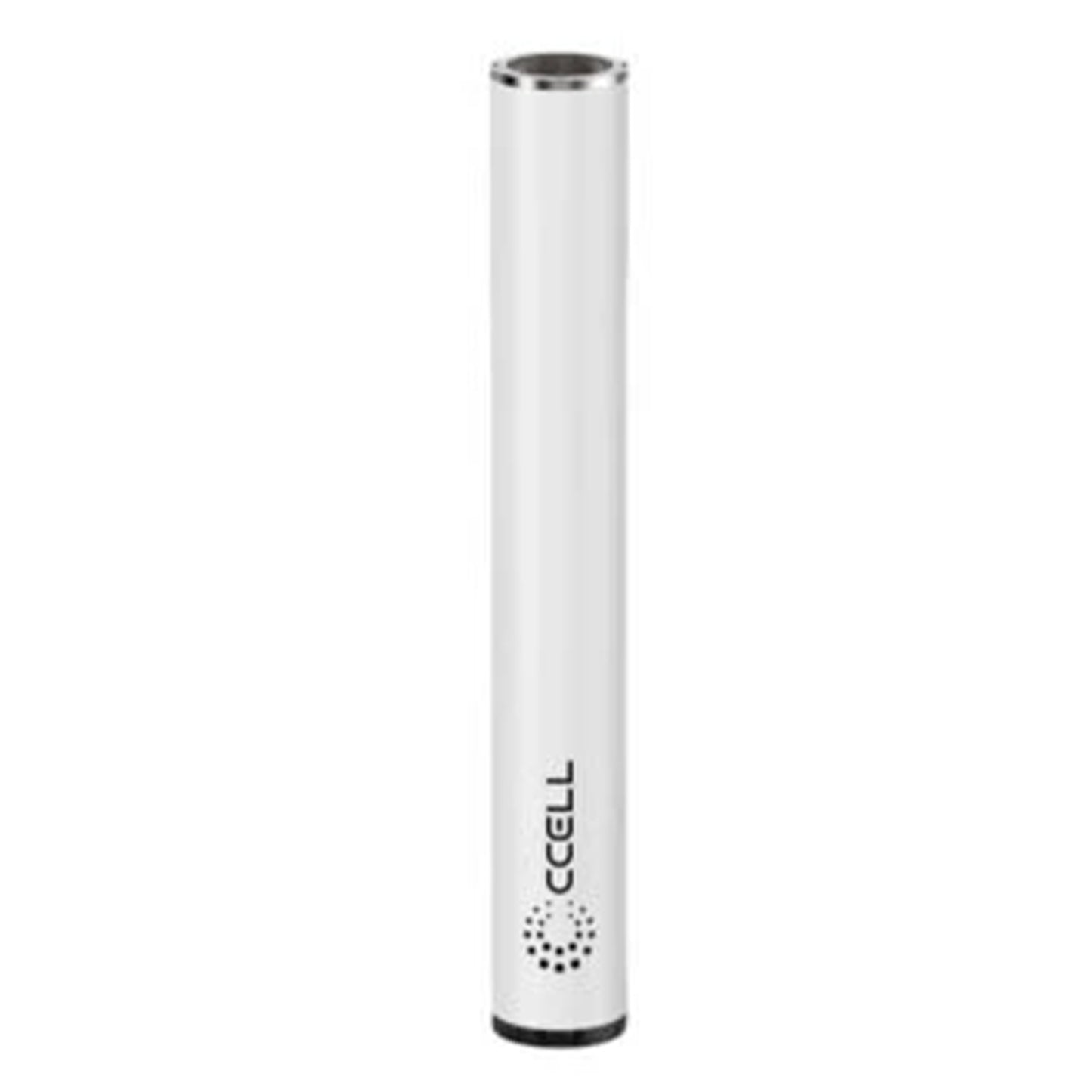 CCELL M4 510 Vape Battery in white — draw-activated 290mAh vape pen with USB-C charging. Compatible with all 510 cartridges | Vibe Supply